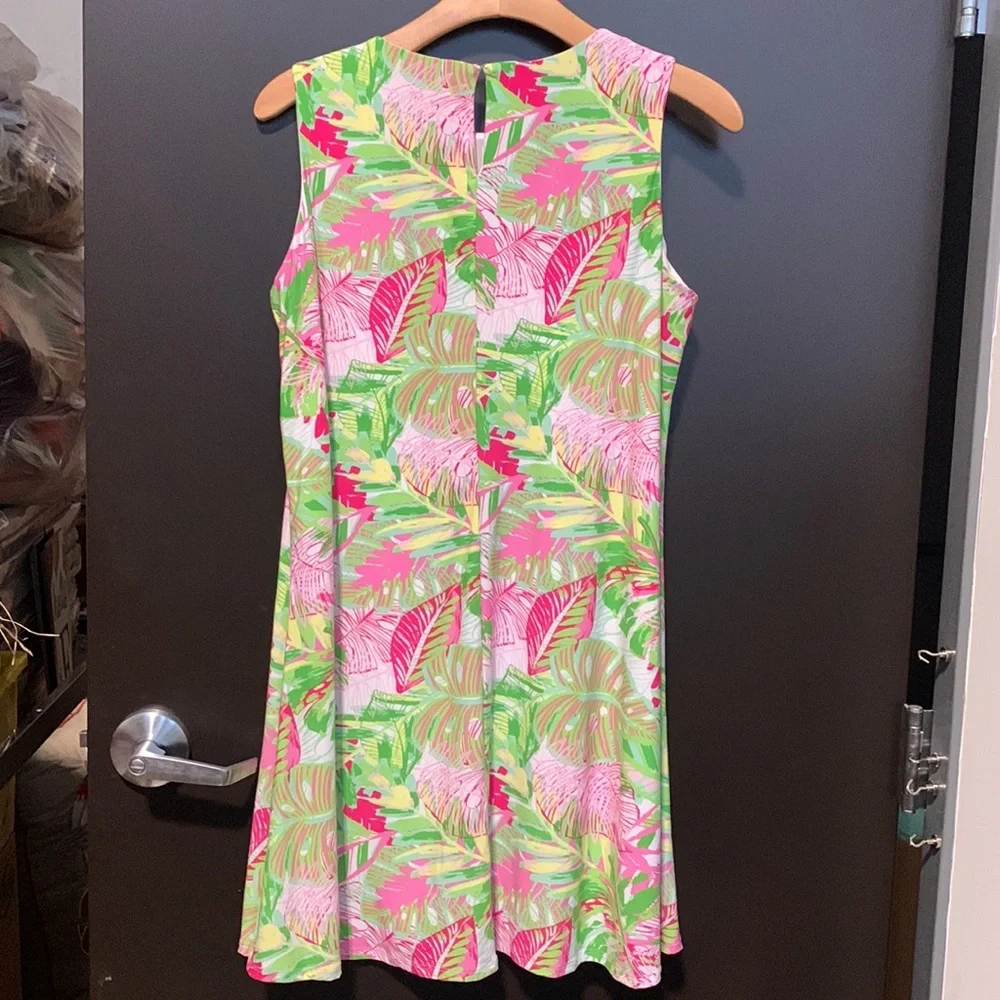 Cappagallo midi sleeveless dress. - Picture 3 of 4